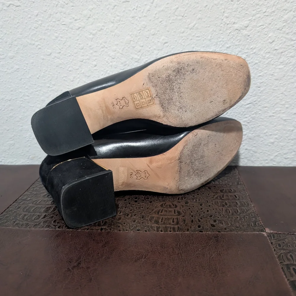 Tory Burch Gigi Leather Flats Size 7.5